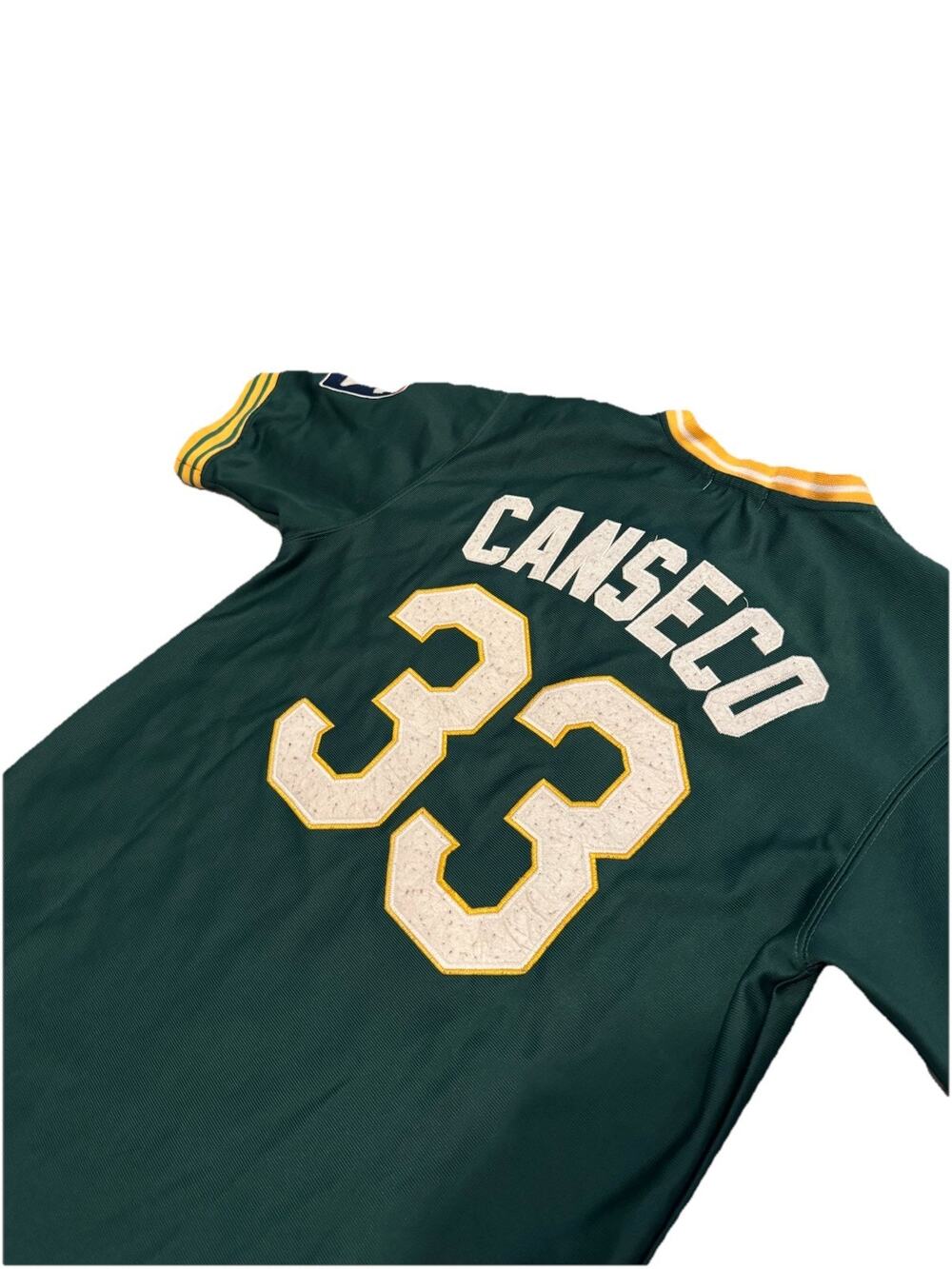 Vintage 80’s Mitchell & Ness Oakland Athletics Jose Canseco #33 Men's Jersey M